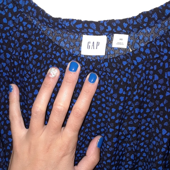 GAP Heart Pattern Off-the-Shoulder Blouse - Picture 3 of 5